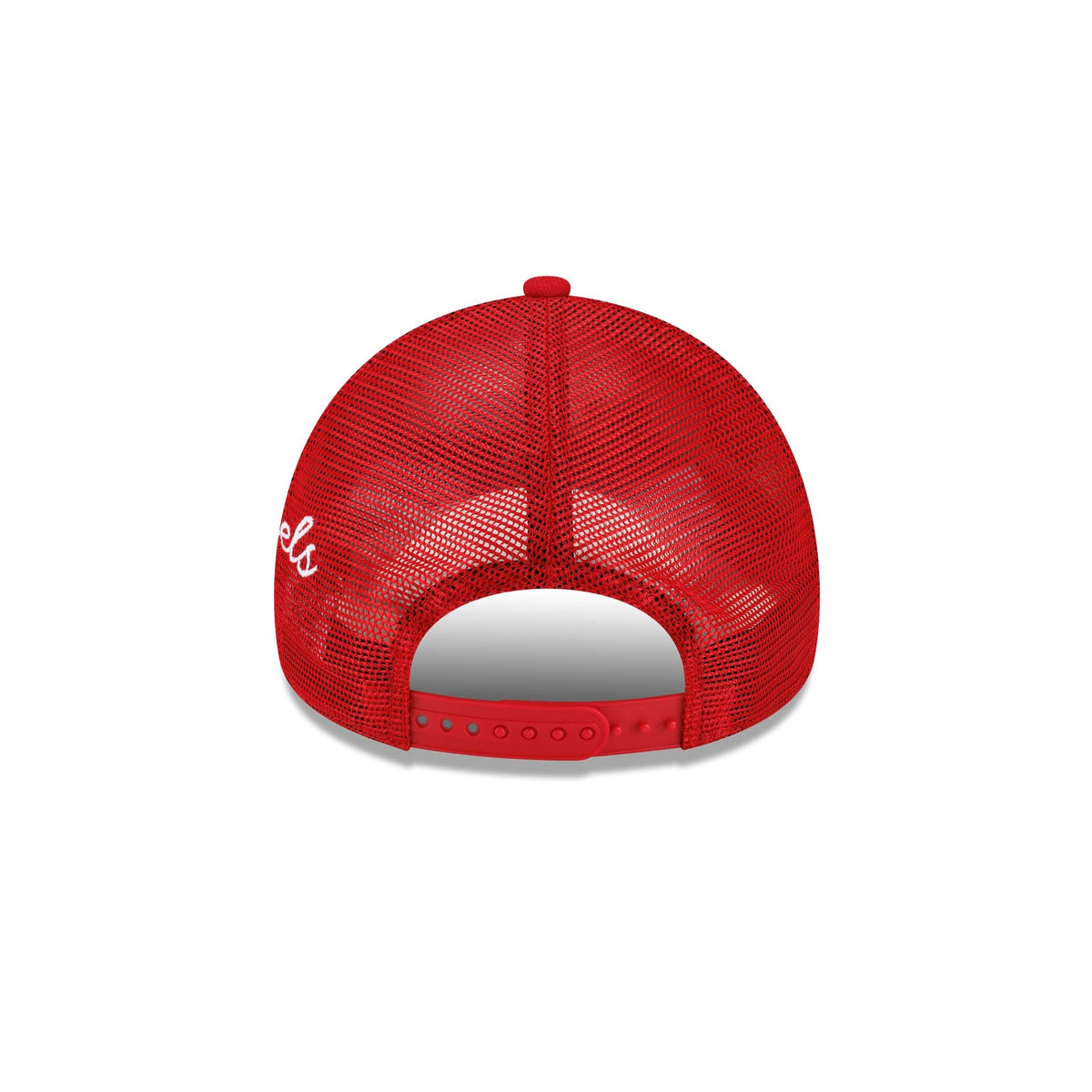 Los Angeles Angels Side Script 9FORTY A-Frame Trucker Hat