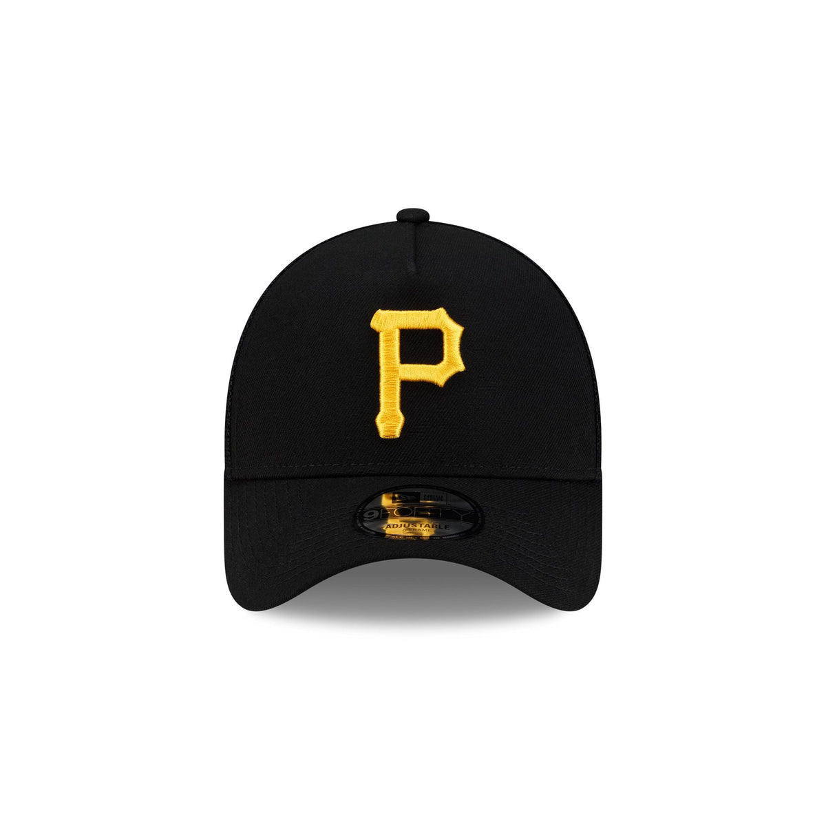 Pittsburgh Pirates Side Script 9FORTY A-Frame Trucker Hat
