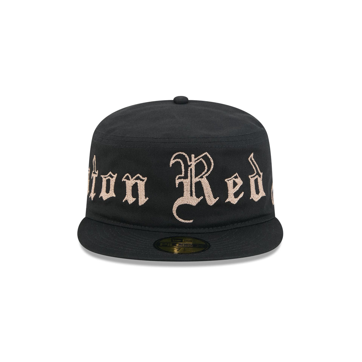 Boston Red Sox Gothic Lettering Pillbox Hat