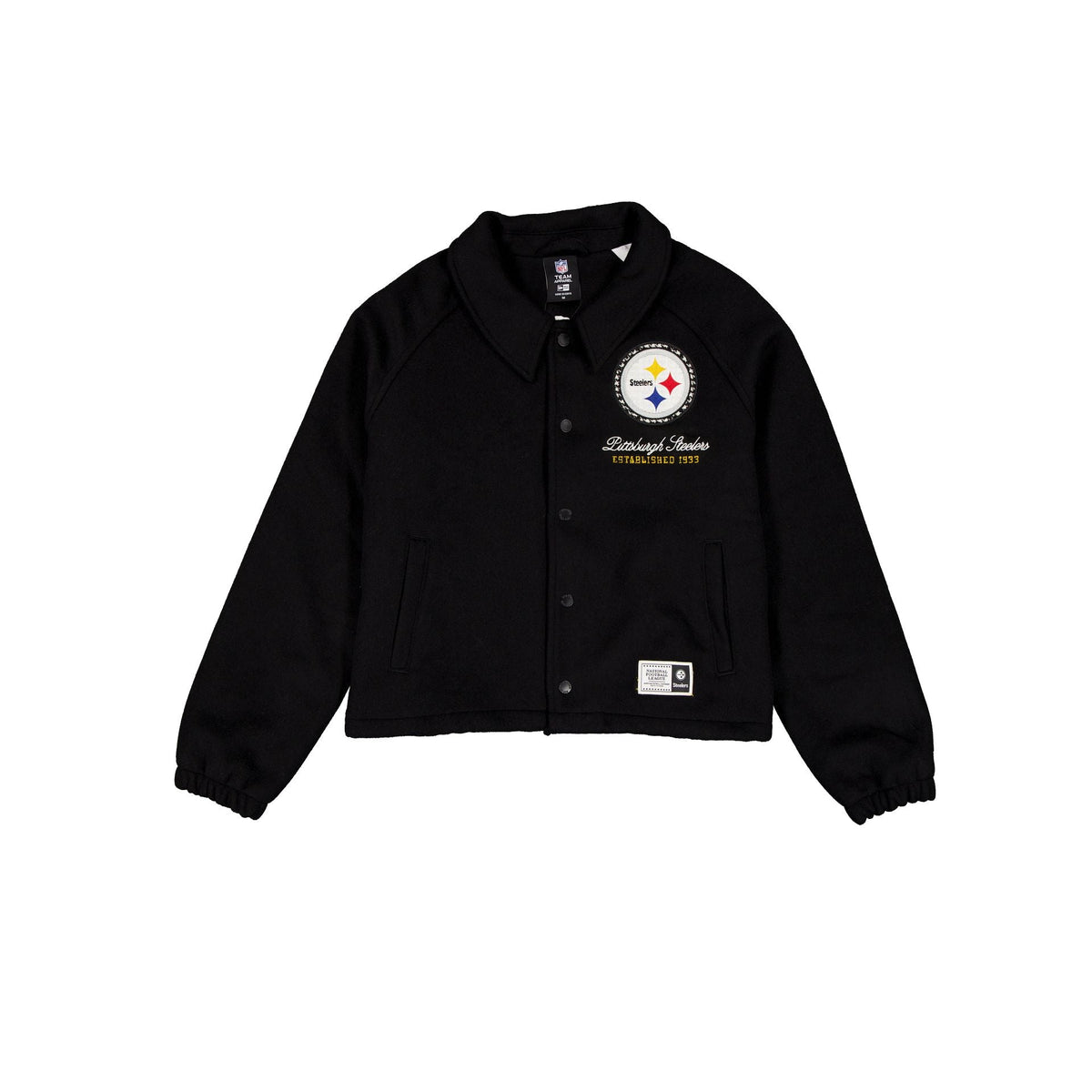 Pittsburgh Steelers Women's Cropped Wool Jacket