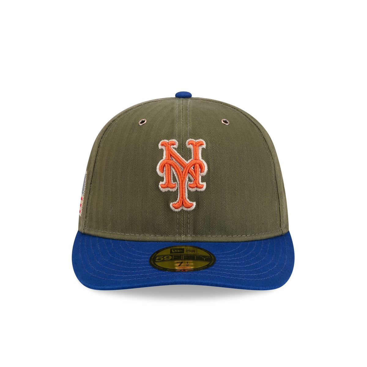 New York Mets Three Looms American Herringbone 59FIFTY Fitted Hat