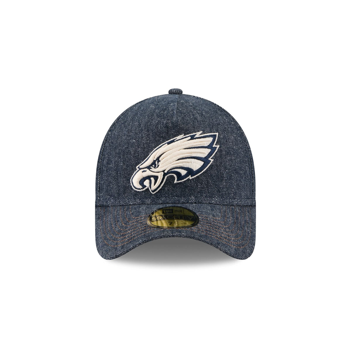 Philadelphia Eagles Denim 59FORTY A-Frame Fitted Hat
