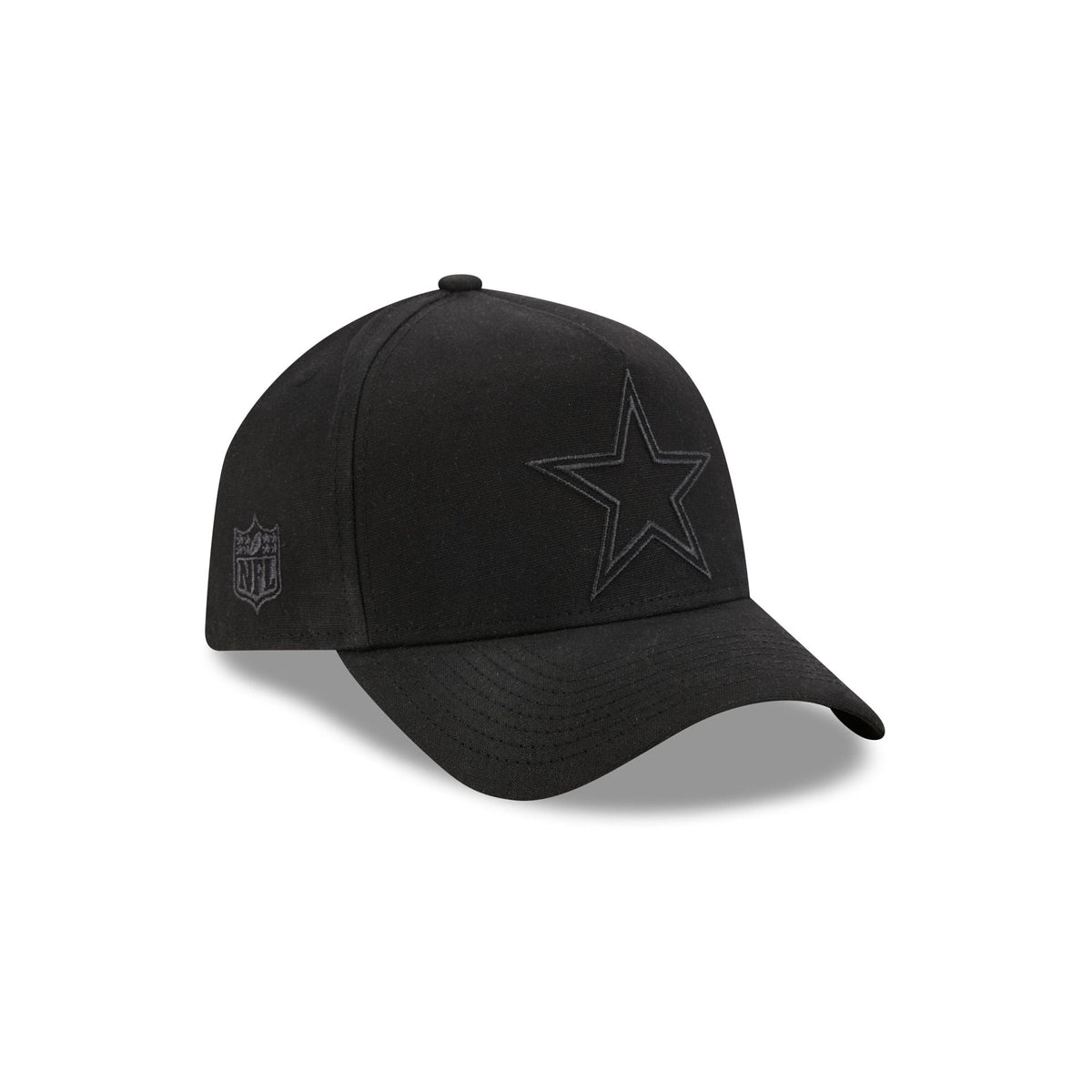 Dallas Cowboys Waxed Canvas Black 59FORTY A-Frame Fitted Hat