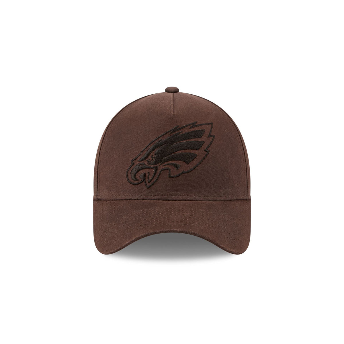 Philadelphia Eagles Waxed Canvas Brown 59FORTY A-Frame Fitted Hat