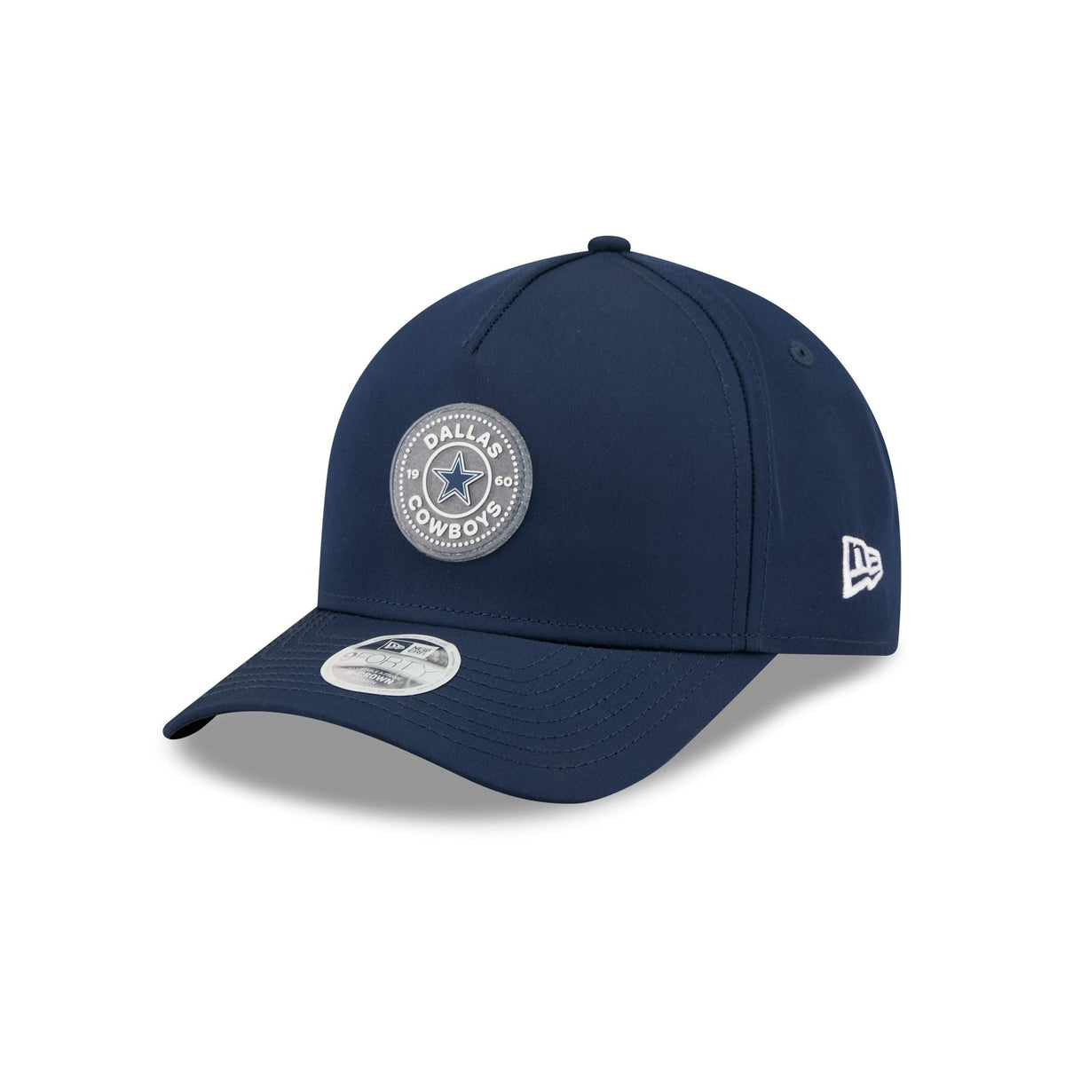 Dallas Cowboys Glitter Patch Women's 9FORTY M-Crown A-Frame Snapback Hat