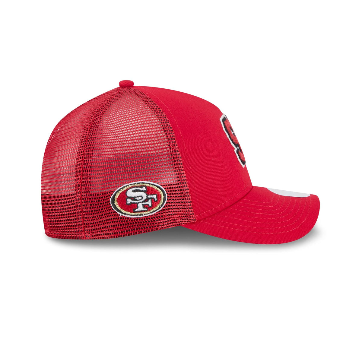 San Francisco 49ers Scoreboard Women's 9FORTY M-Crown A-Frame Trucker Hat