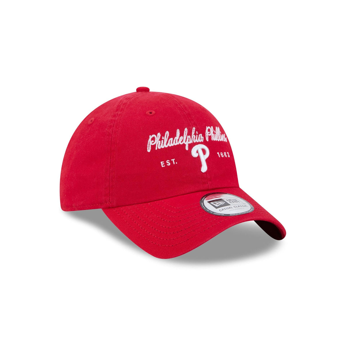 Philadelphia Phillies Script Wordmark Casual Classic Adjustable Hat