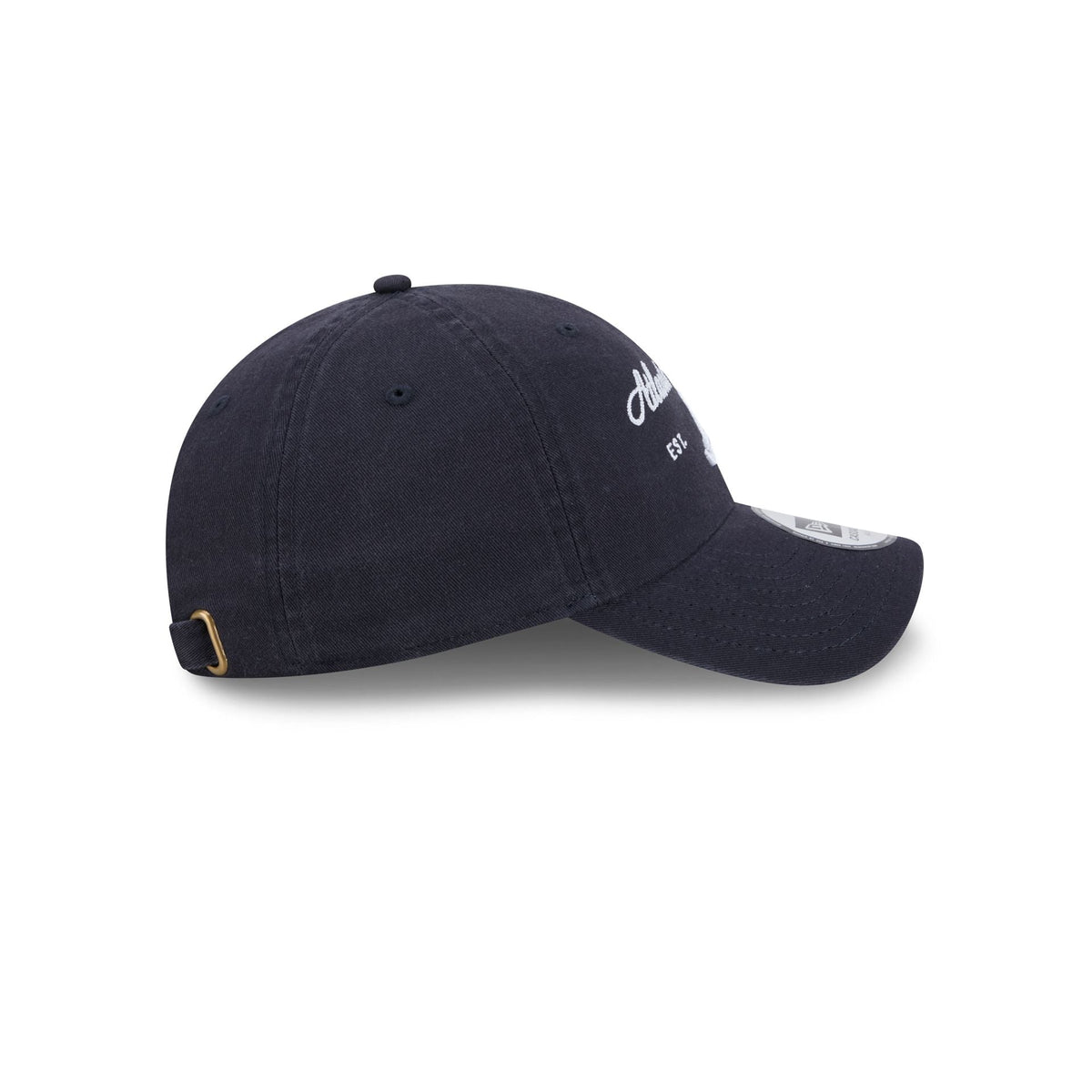 Atlanta Braves Script Wordmark Casual Classic Adjustable Hat