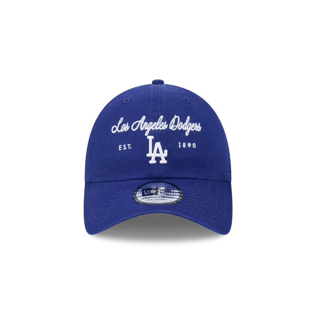 Los Angeles Dodgers Script Wordmark Casual Classic Adjustable Hat