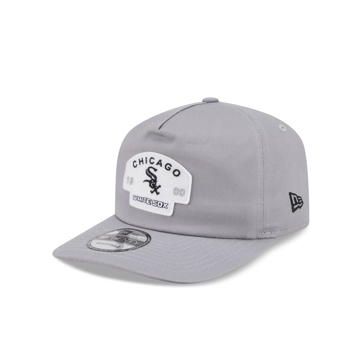 Chicago White Sox Felt Patch Gray 19TWENTY Snapback Hat