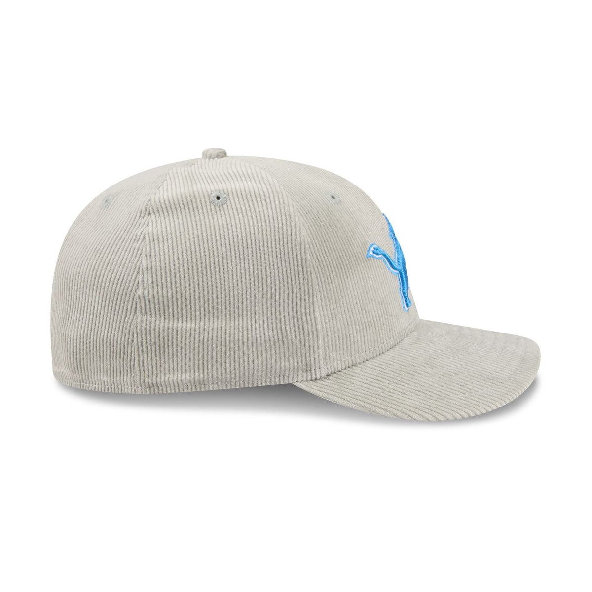 Detroit Lions Light Gray Corduroy 59FIFTY Fitted Hat