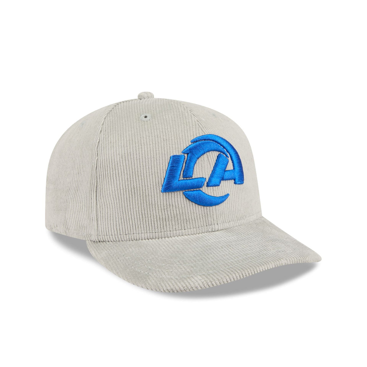 Los Angeles Rams Light Gray Corduroy 59FIFTY Fitted Hat