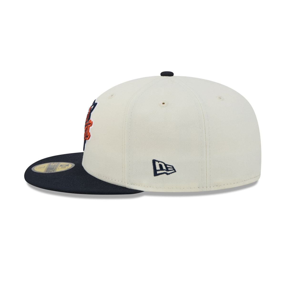 Detroit Tigers Deceptor Chrome White 59FIFTY Fitted Hat