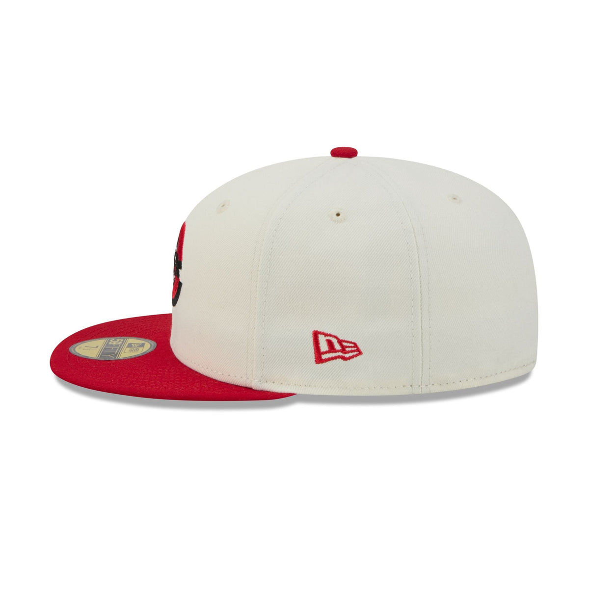 Cincinnati Reds Deceptor Chrome White 59FIFTY Fitted Hat