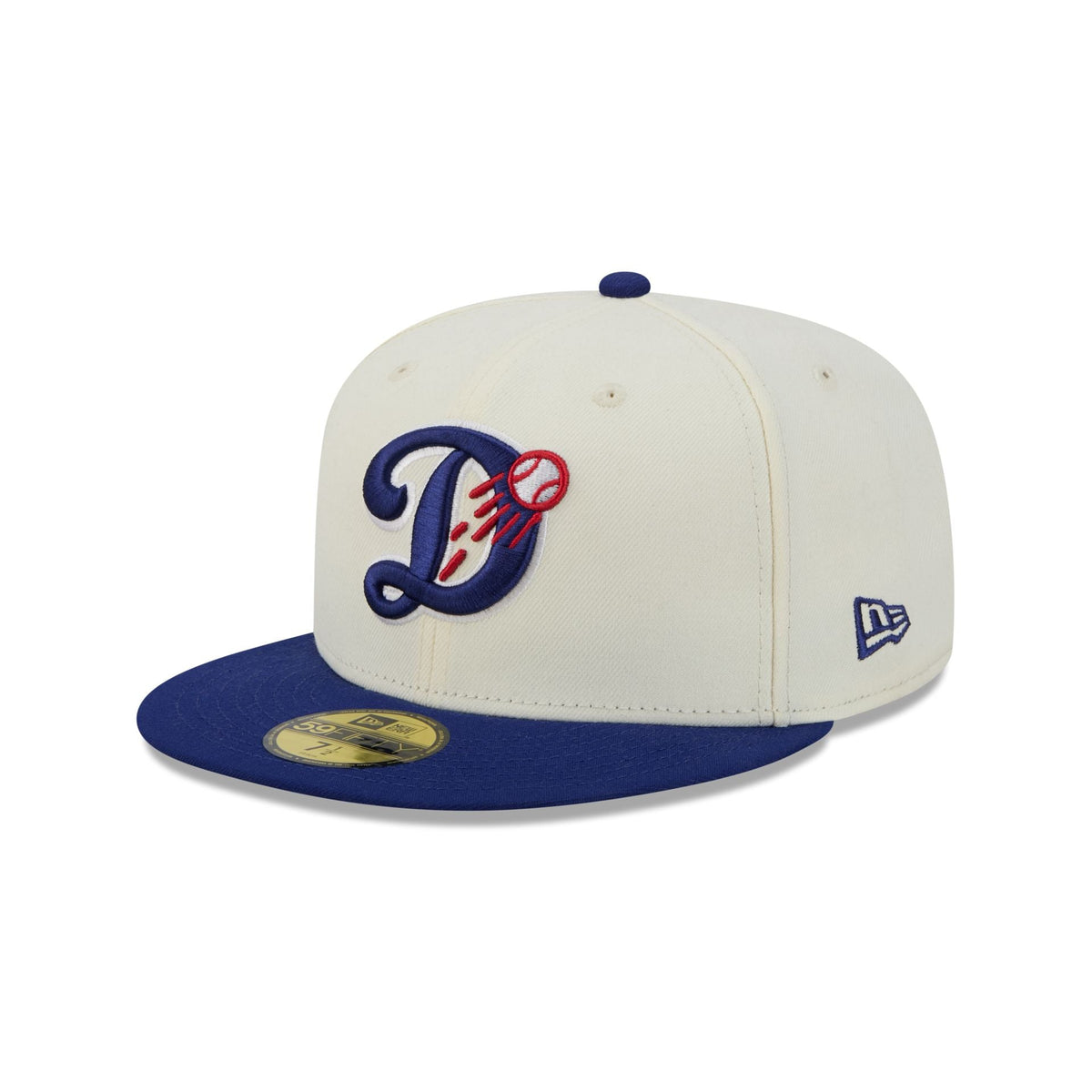 Los Angeles Dodgers Deceptor Chrome White 59FIFTY Fitted Hat