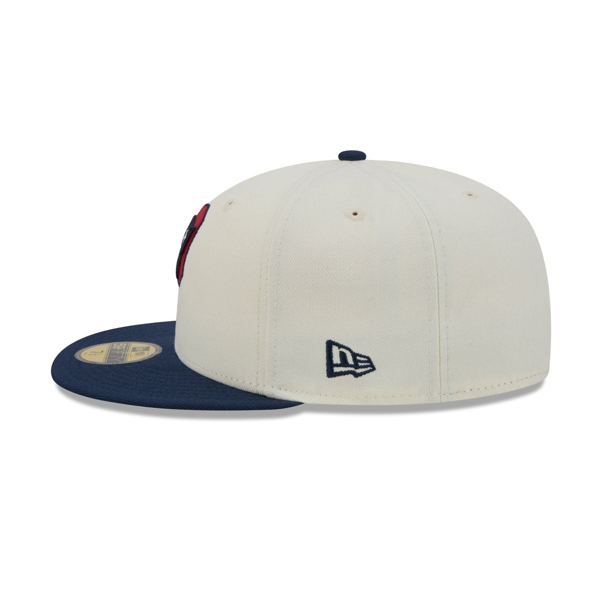 New England Patriots Deceptor Chrome White 59FIFTY Fitted Hat