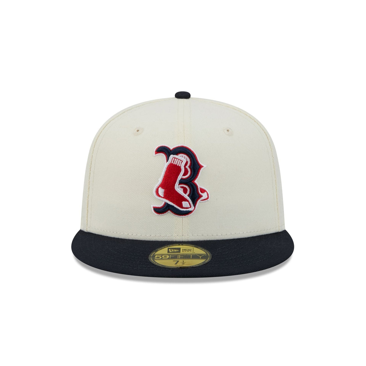 Boston Red Sox Deceptor Chrome White 59FIFTY Fitted Hat