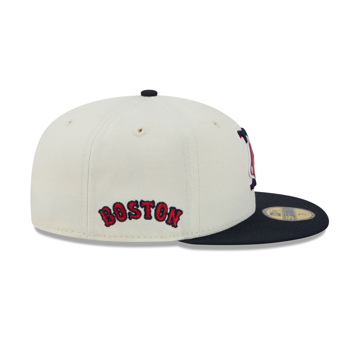 Boston Red Sox Deceptor Chrome White 59FIFTY Fitted Hat