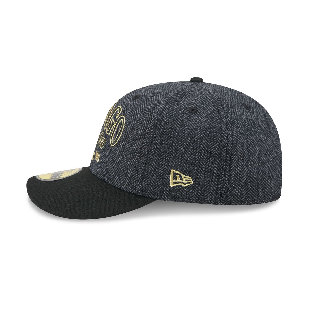 Chicago White Sox Black Faux Wool 59FIFTY Fitted Hat