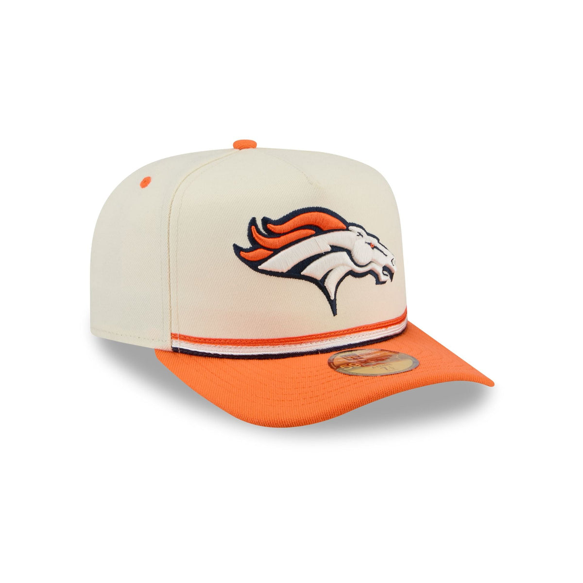 Denver Broncos Vintage Stripe 59FIFTY A-Frame Fitted Hat