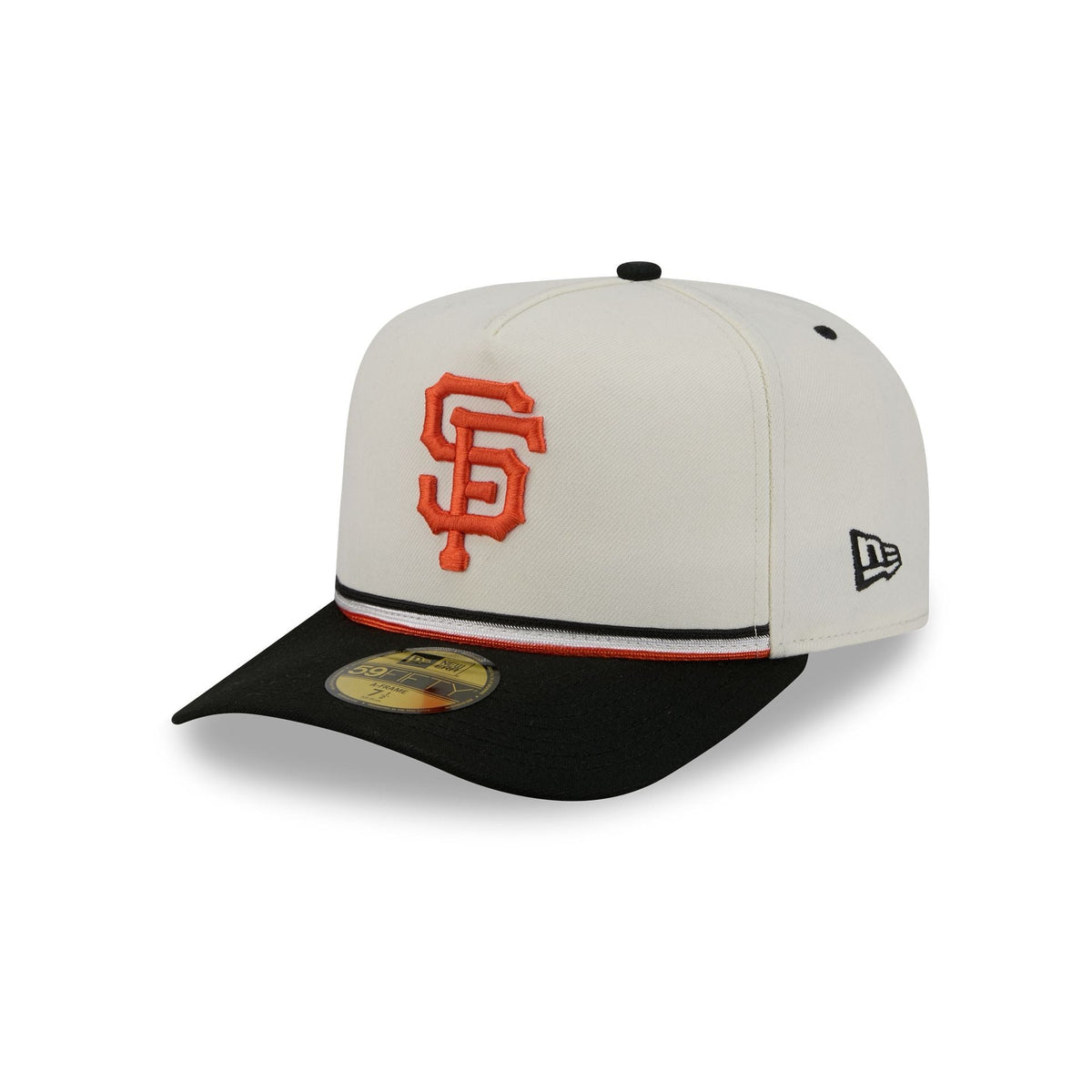 San Francisco Giants Vintage Stripe 59FIFTY A-Frame Fitted Hat
