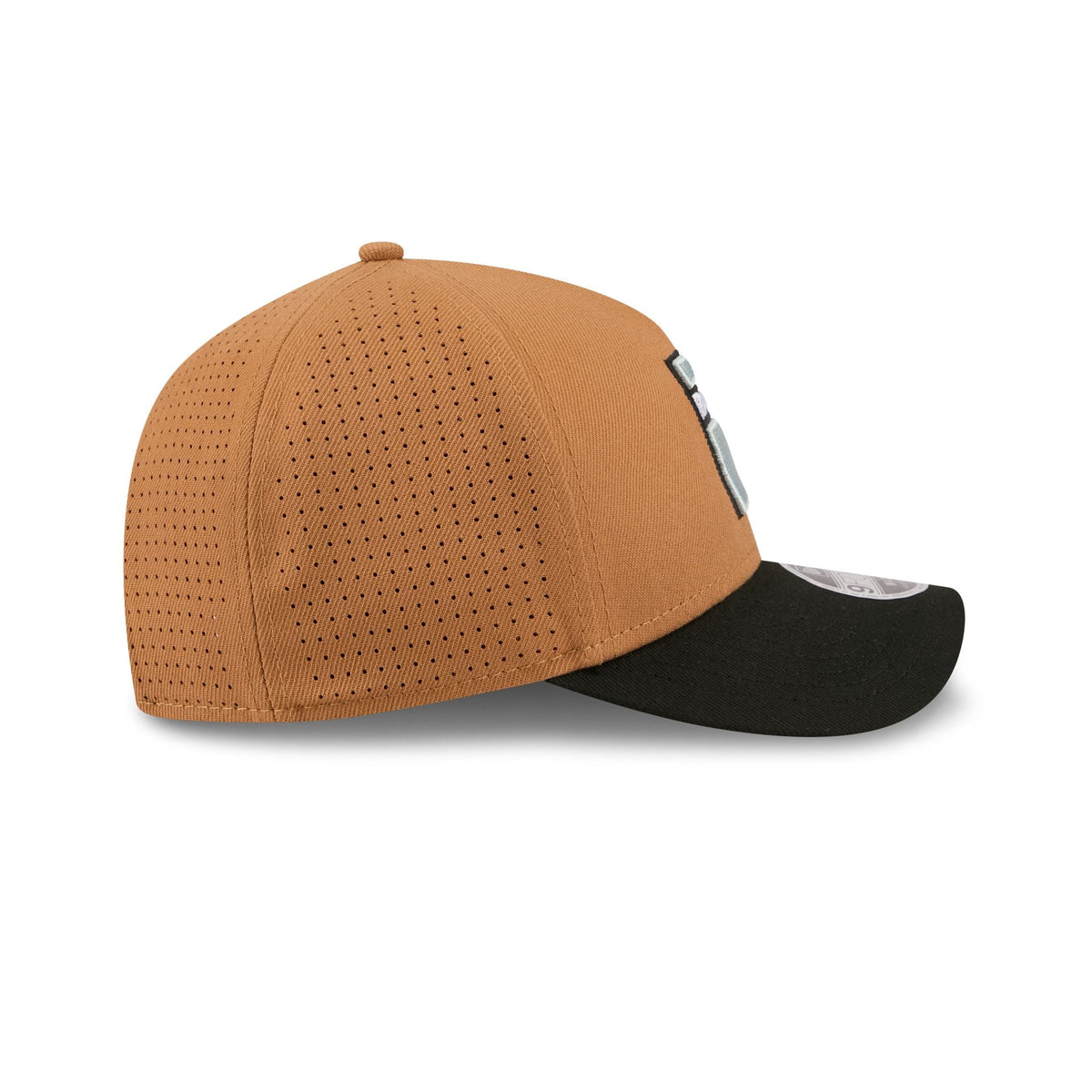 Las Vegas Raiders Deceptor Bronze 9FORTY M-Crown A-Frame Snapback Hat
