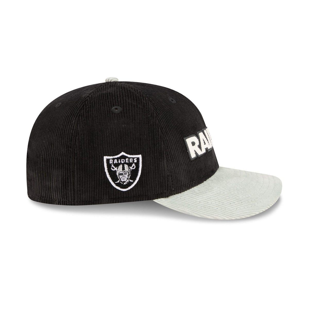 Las Vegas Raiders Two Tone Corduroy 9FIFTY Snapback Hat