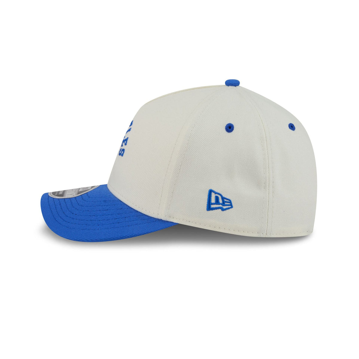Los Angeles Rams Arched Graphic Chrome White 9FORTY M-Crown A-Frame Snapback Hat