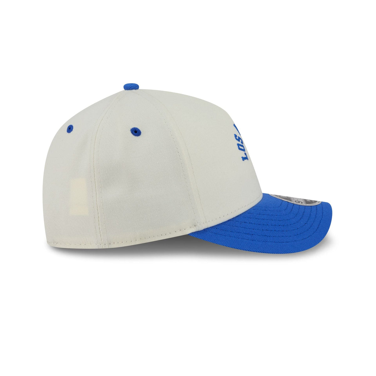 Los Angeles Rams Arched Graphic Chrome White 9FORTY M-Crown A-Frame Snapback Hat