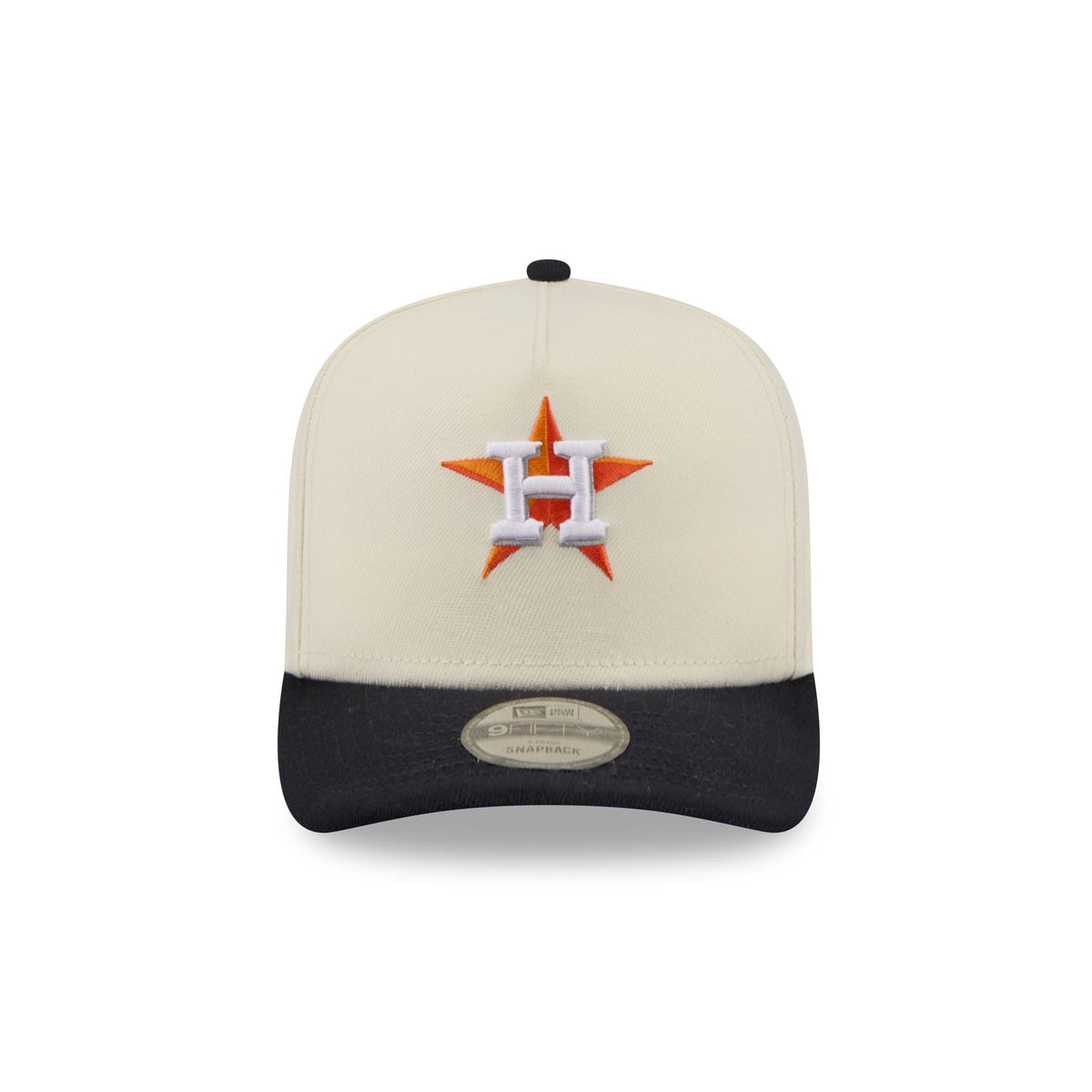 Houston Astros Statement Back Chrome White 9FIFTY A-Frame Snapback Hat