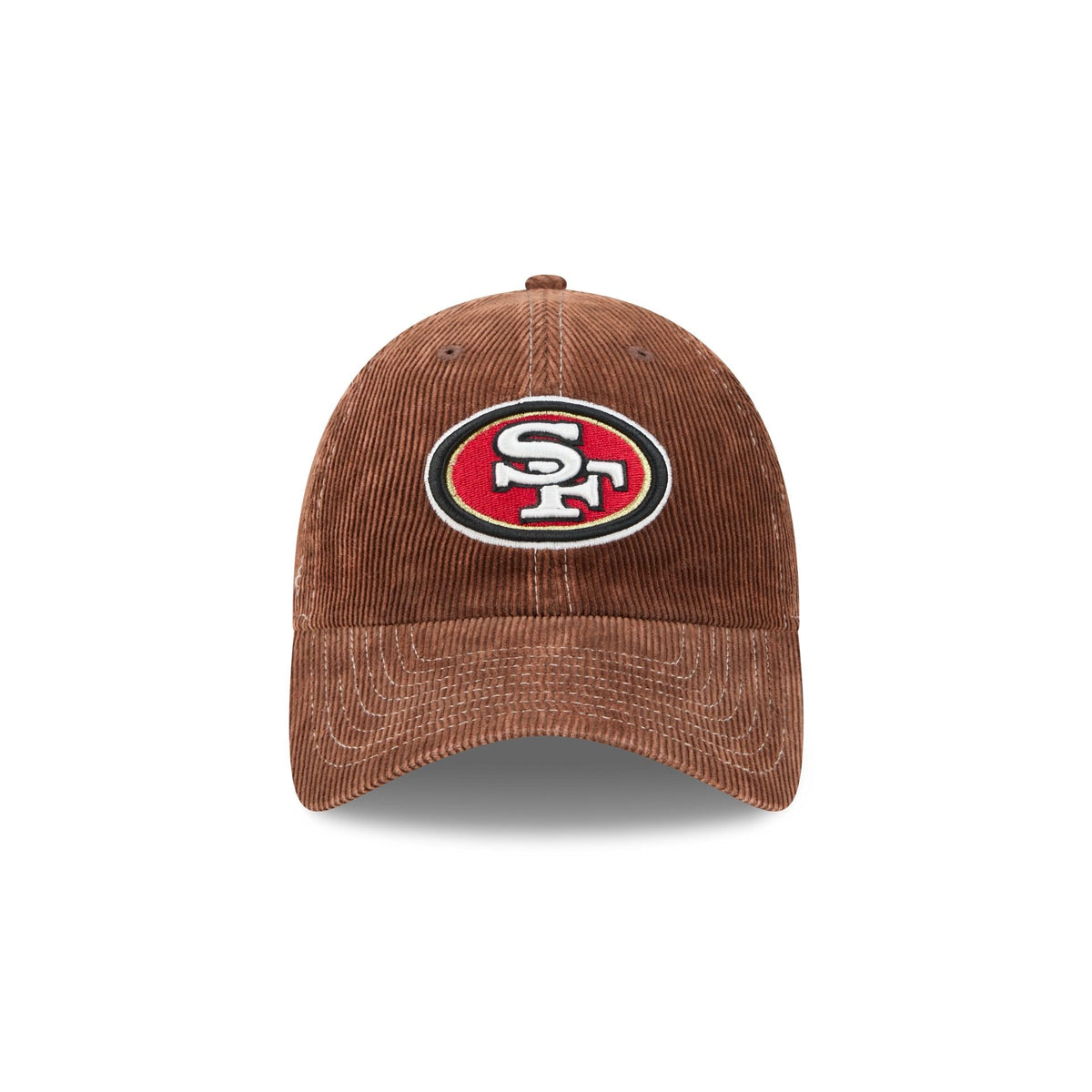 San Francisco 49ers Washed Brown Corduroy Casual Classic Adjustable Hat