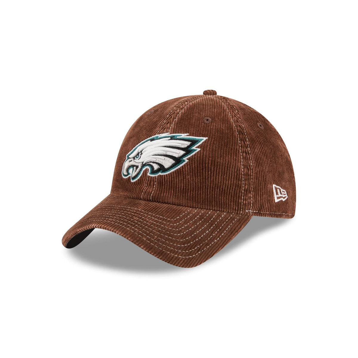 Philadelphia Eagles Washed Brown Corduroy Casual Classic Adjustable Hat