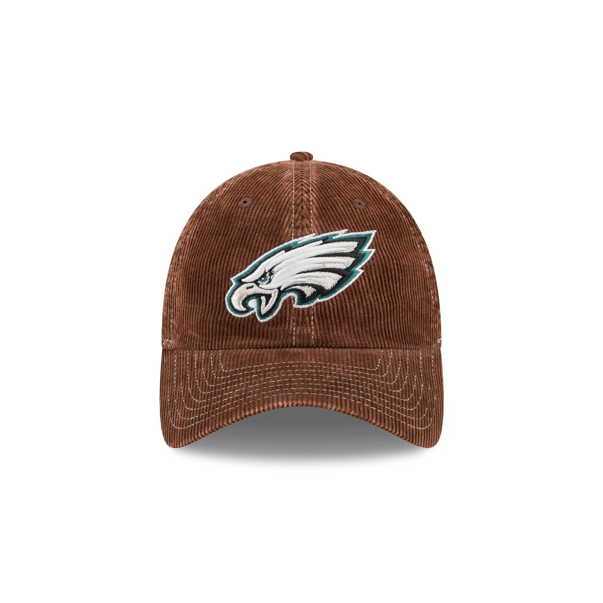 Philadelphia Eagles Washed Brown Corduroy Casual Classic Adjustable Hat