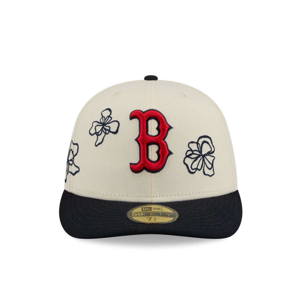 Boston Red Sox Floral Outline 59FIFTY Fitted Hat