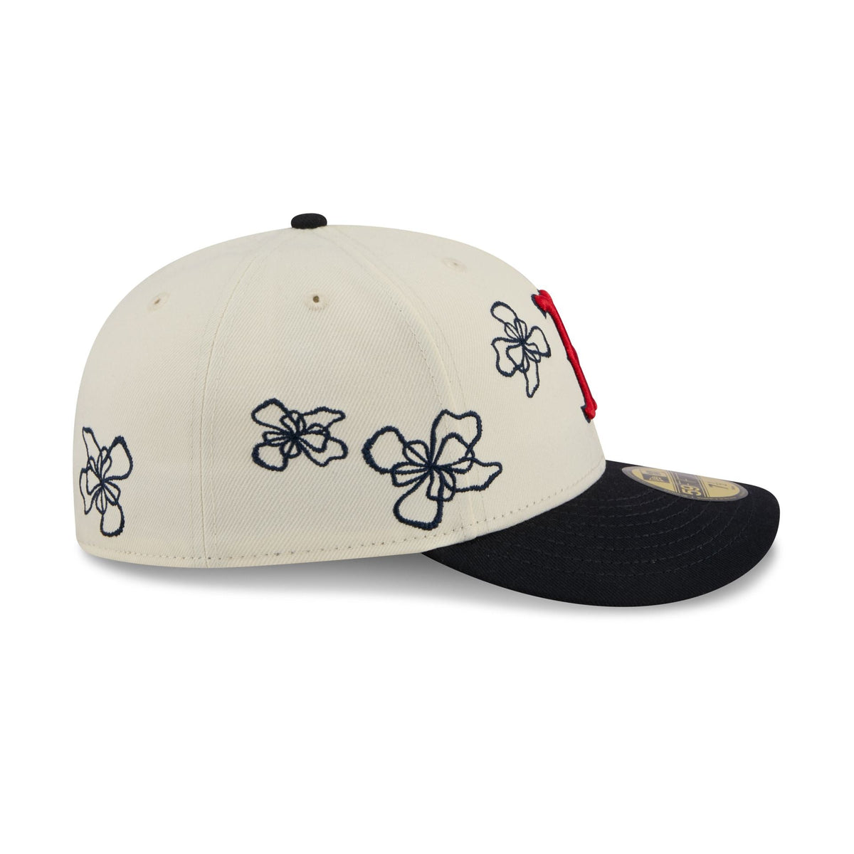 Boston Red Sox Floral Outline 59FIFTY Fitted Hat