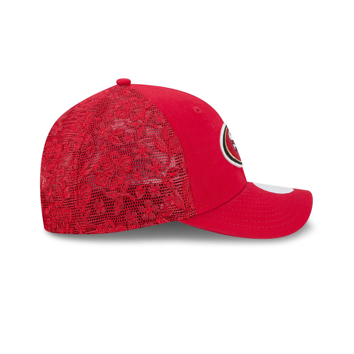 San Francisco 49ers Floral Mesh Women's 9FORTY M-Crown Trucker Hat