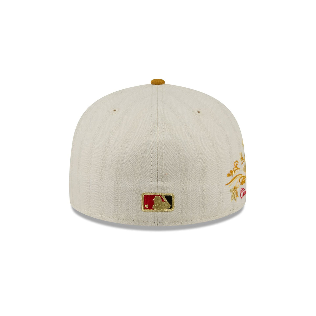 Cincinnati Reds Chrome Herringbone 59FIFTY Fitted Hat