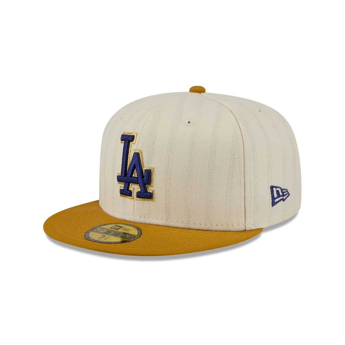 Los Angeles Dodgers Chrome Herringbone 59FIFTY Fitted Hat
