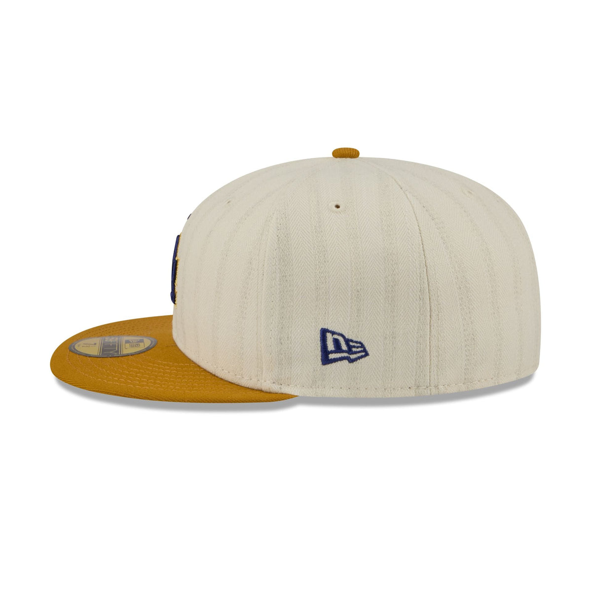 Los Angeles Dodgers Chrome Herringbone 59FIFTY Fitted Hat