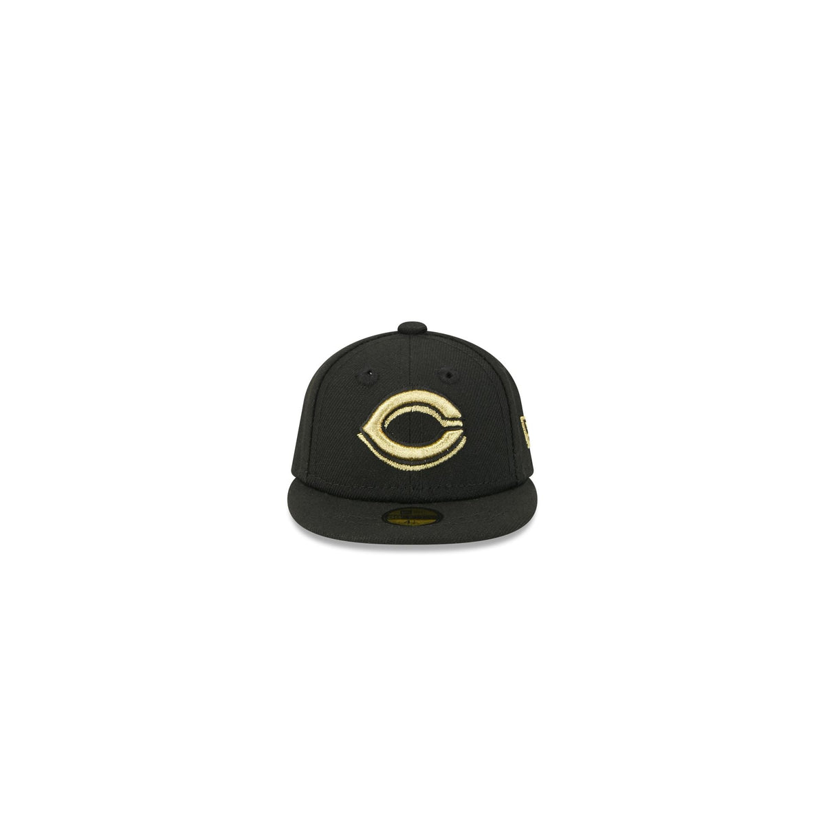 Cincinnati Reds Gold Logo Mini 59FIFTY Fitted Hat