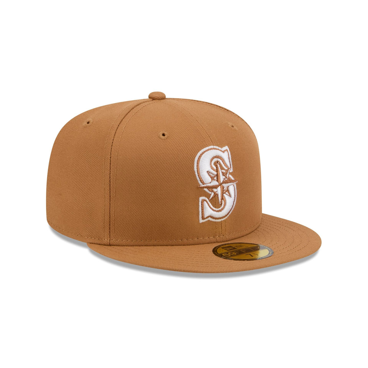 Seattle Mariners Bronze Basic 59FIFTY Fitted Hat