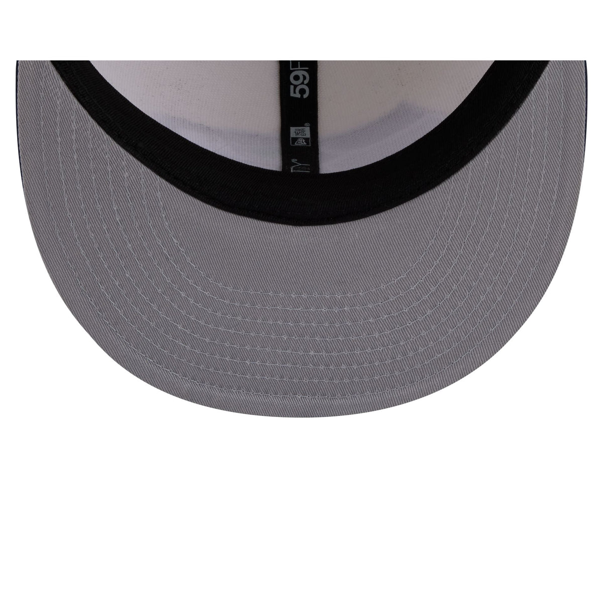 Seattle Seahawks Chrome White Basic 59FIFTY Fitted Hat