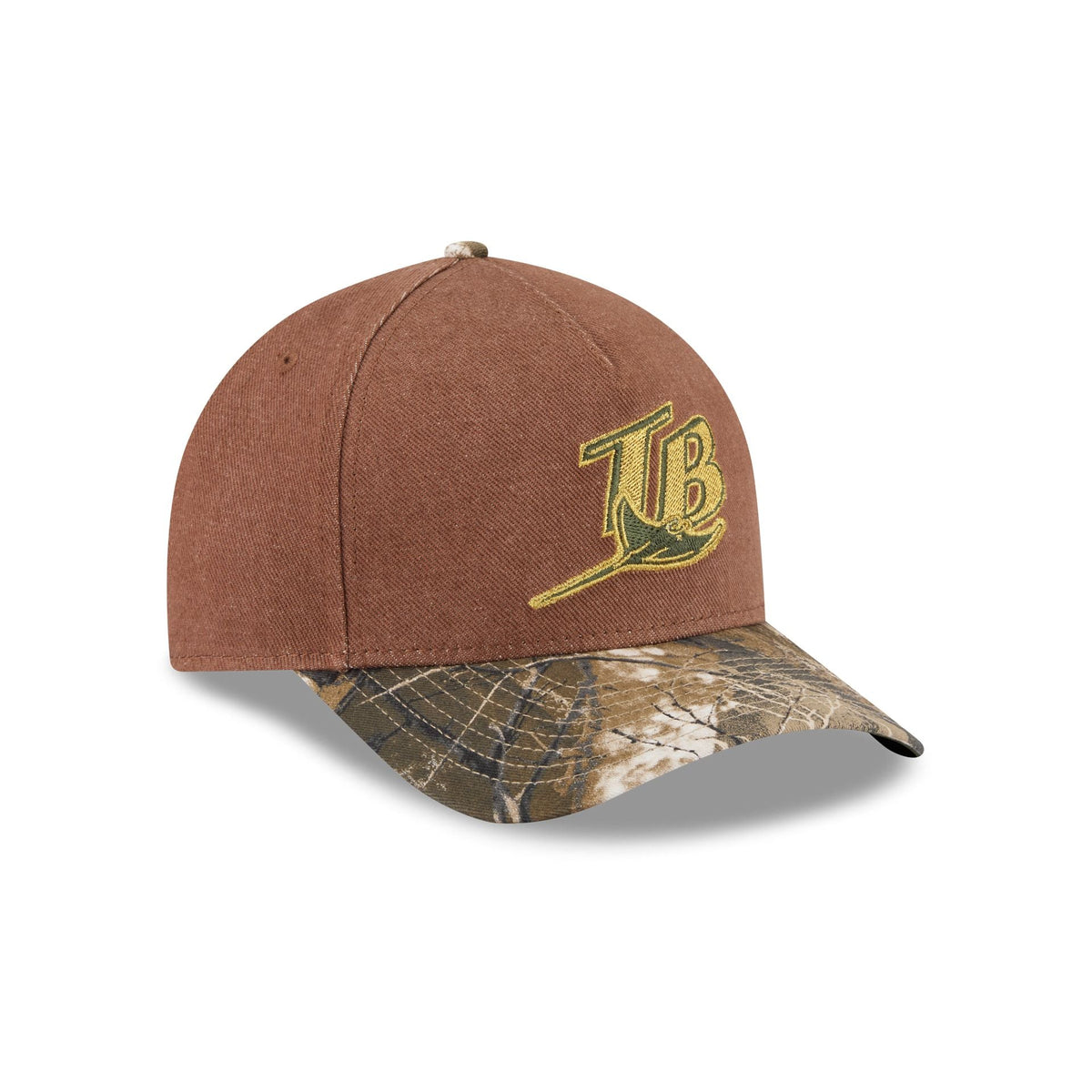 Tampa Bay Rays Camo Twill 9FORTY M-Crown A-Frame Snapback Hat