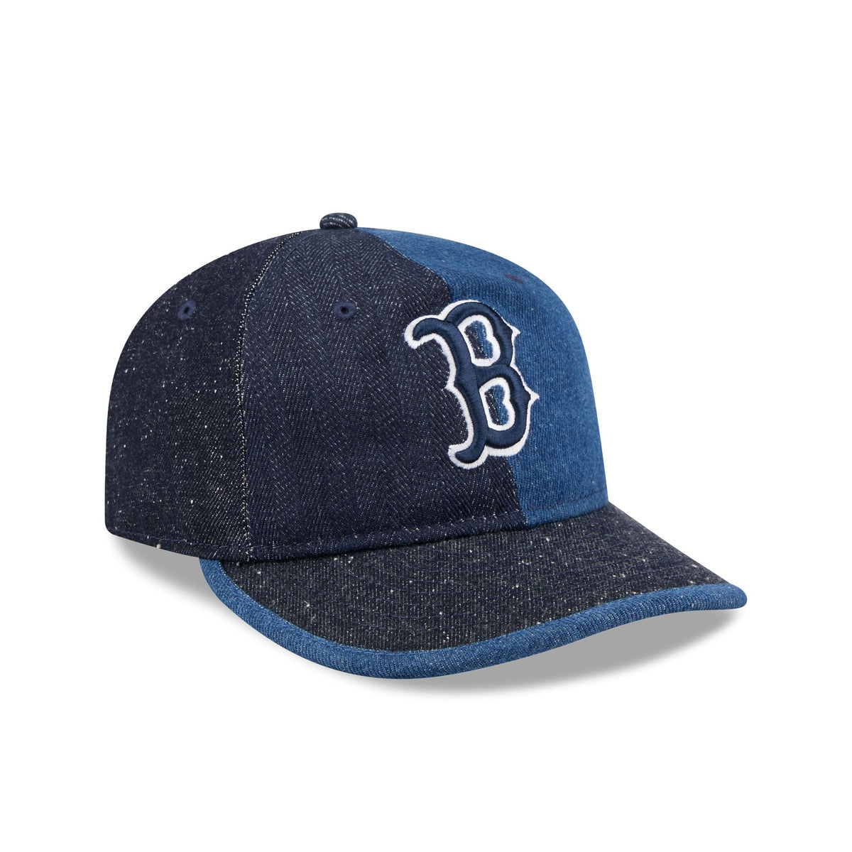 Boston Red Sox Multi-Panel Denim Retro Crown 59FIFTY Fitted Hat