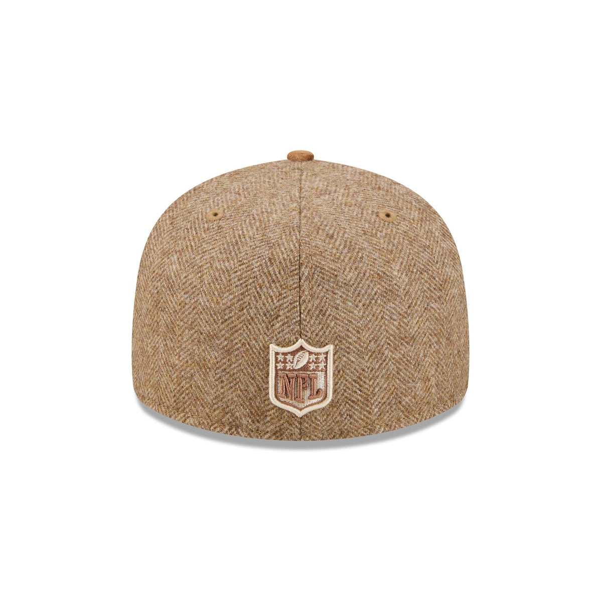Kansas City Chiefs Moon Brisbane Moss Brown Visor 59FIFTY Fitted Hat