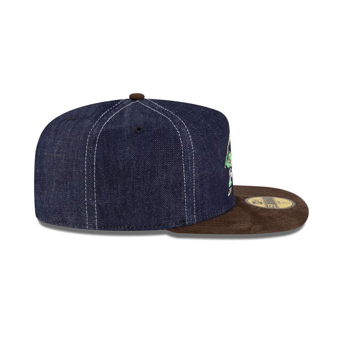 Houston Astros Houston Pack Denim Orbit 59FIFTY A-Frame Fitted Hat
