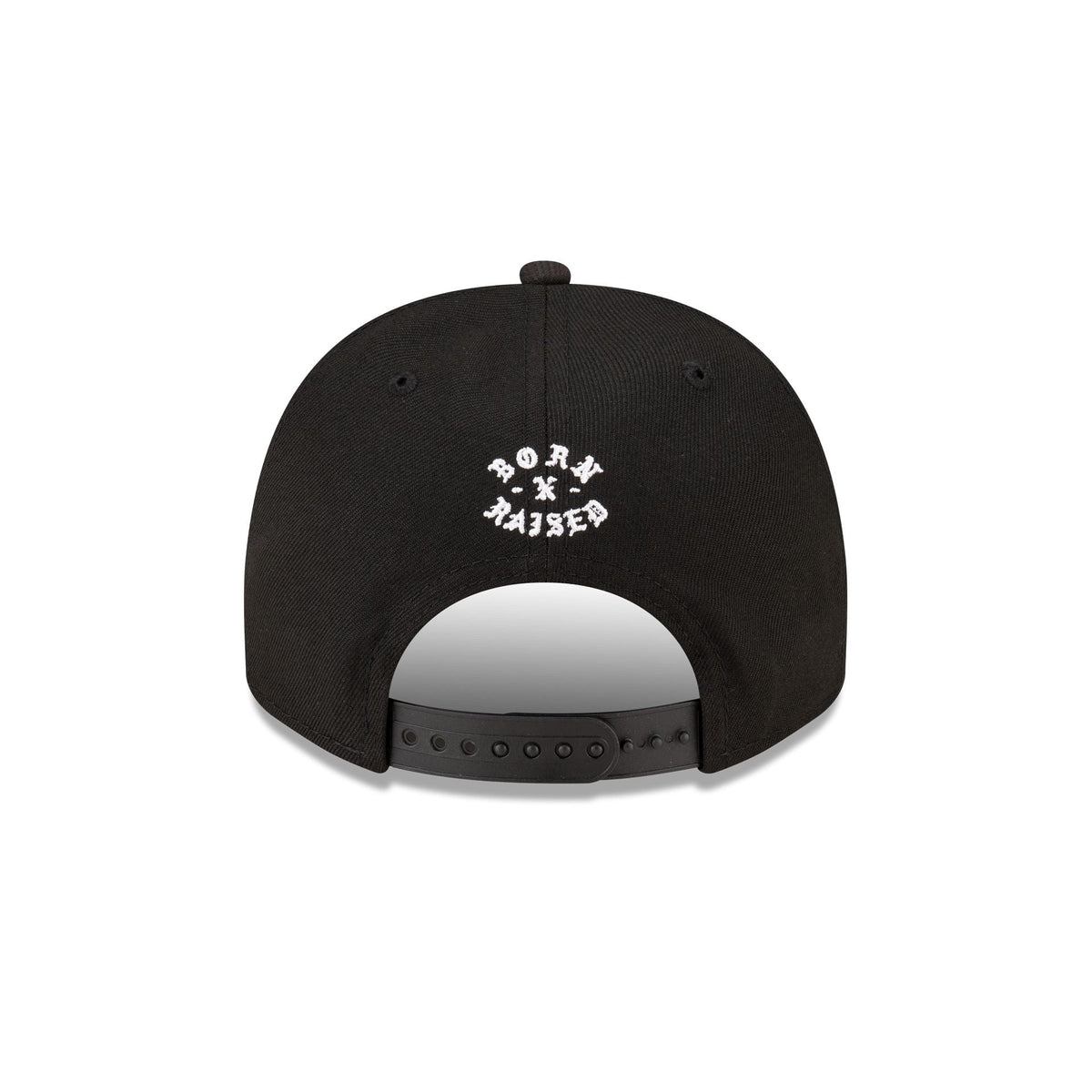 Born x Raised x Detroit Lions Script Black 9FIFTY A-Frame Snapback Hat