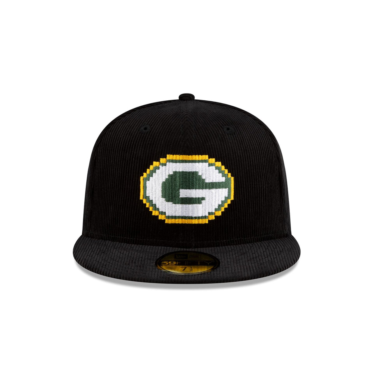 Just Caps NFL Pixelated Green Bay Packers 59FIFTY Fitted Hat