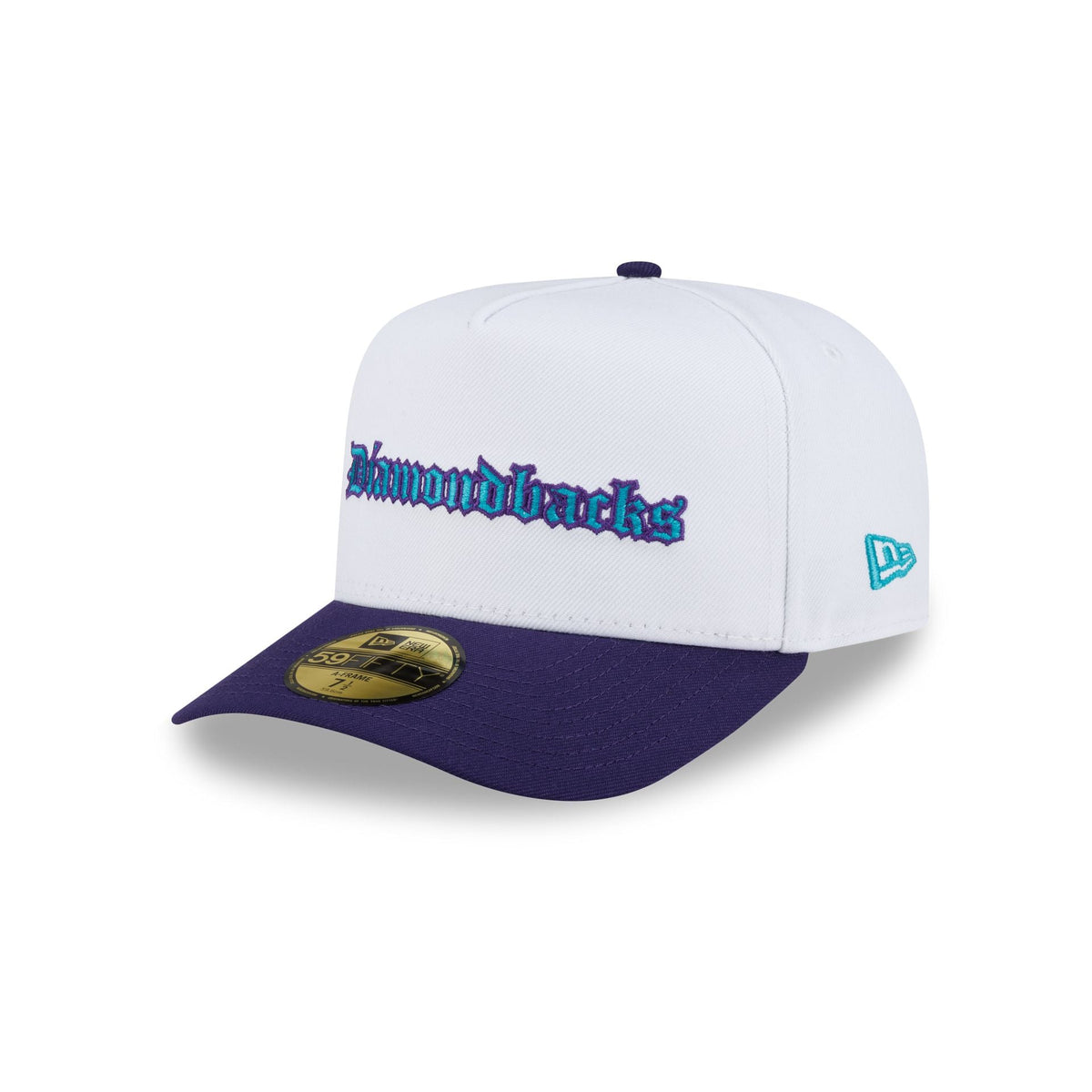 Just Caps Gothic Script Arizona Diamondbacks 59FIFTY A-Frame Fitted Hat