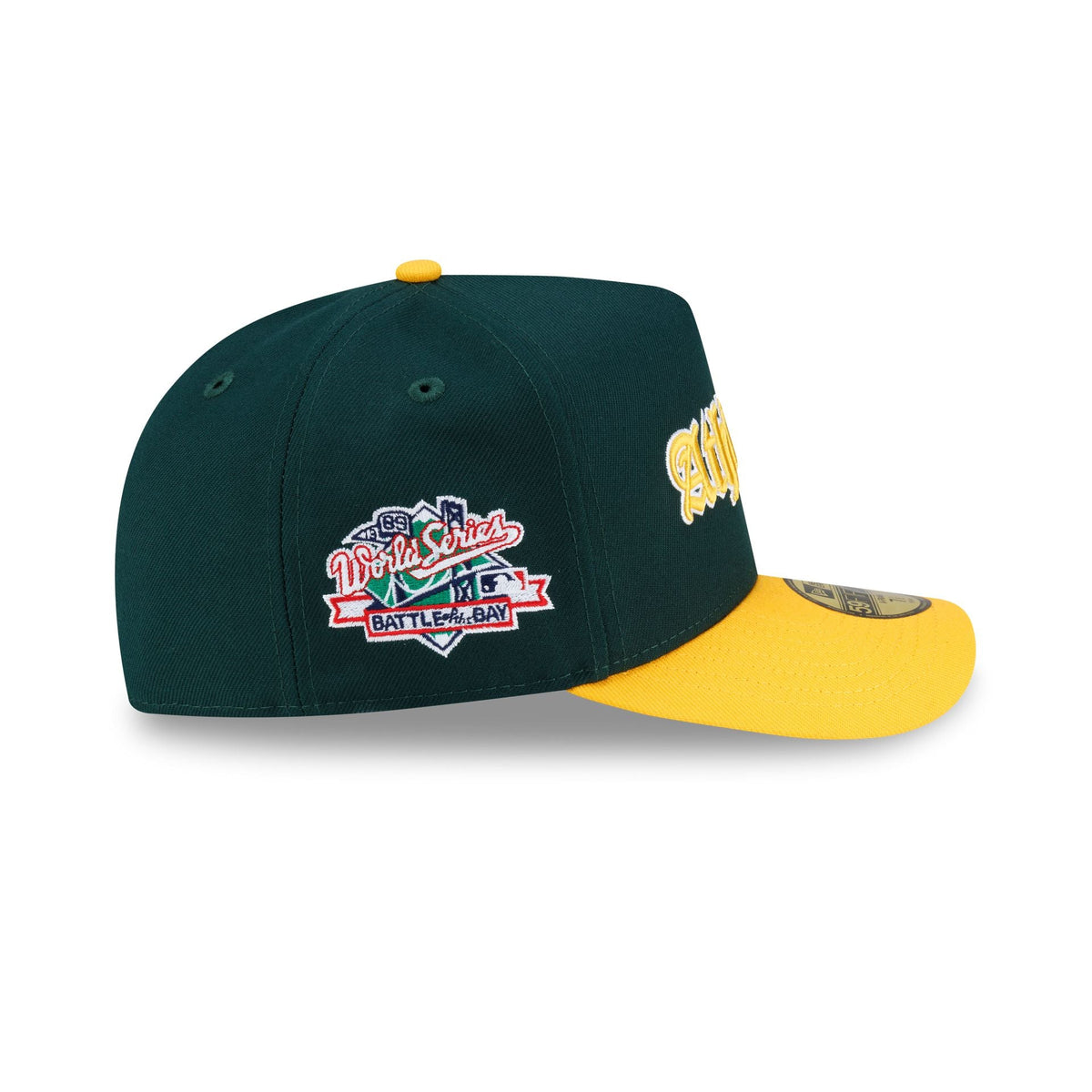 Just Caps Gothic Script Athletics 59FIFTY A-Frame Fitted Hat
